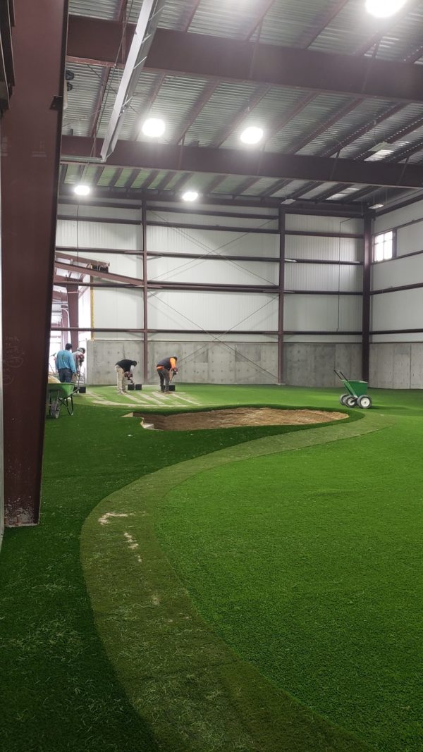 BYU Indoor Golf Course Linear High Bays