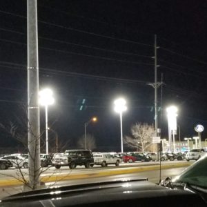 Car Lot Lighting